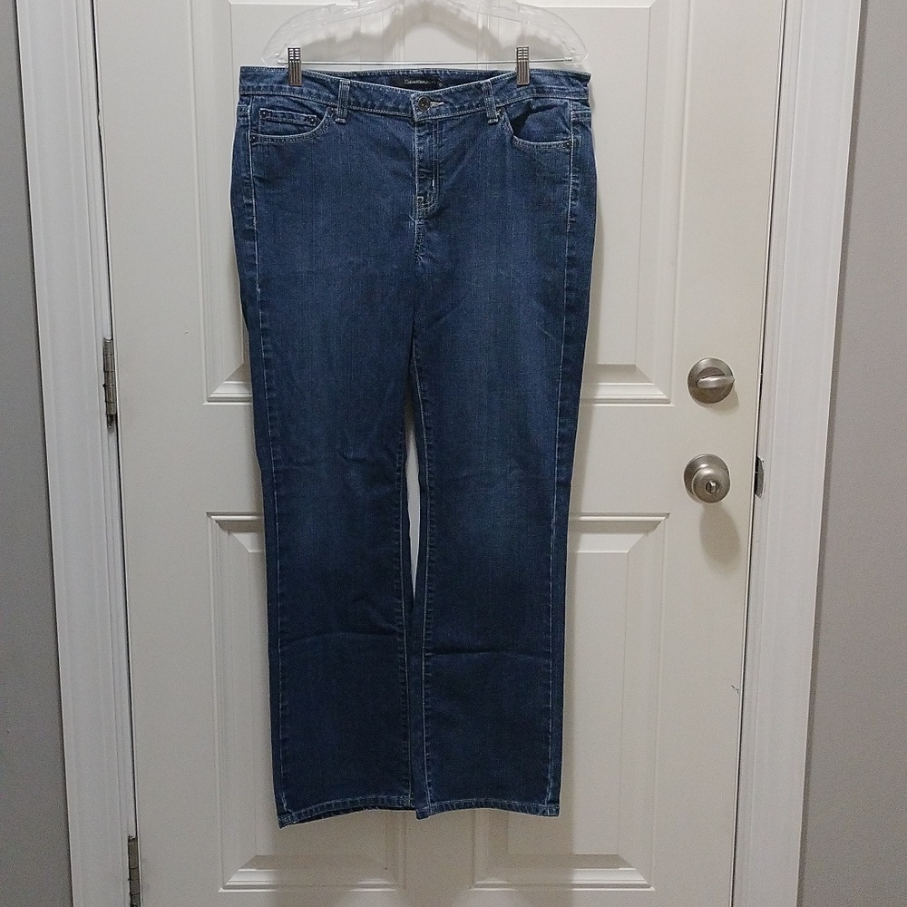 Calvin Klein Bootcut Jeans - Classic Blue